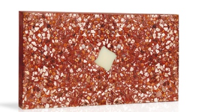 واش بتن چراغدار طرح WML163 قرمز -60*30-شایان گستر موزاییک- Illuminated Exposed Aggregate Concrete WML163 Shayan Gostar Mosaic