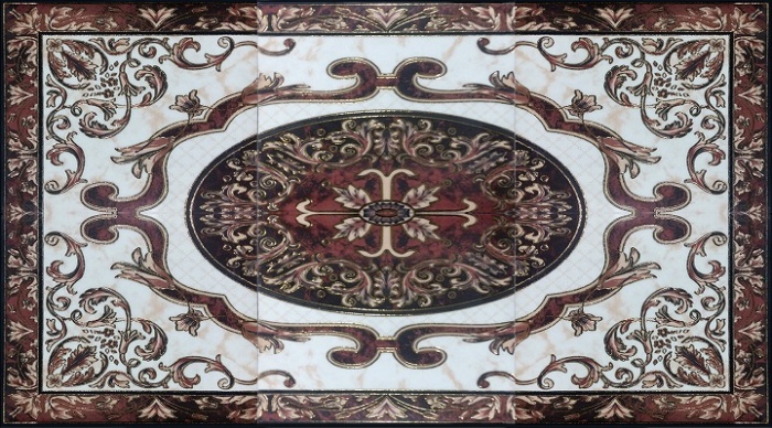 سرامیک سنگ فرش طرح آنیسا ابعاد 60*60-سرامیک سرام آرا-Ceramic Anisa Ceram Ara Tile