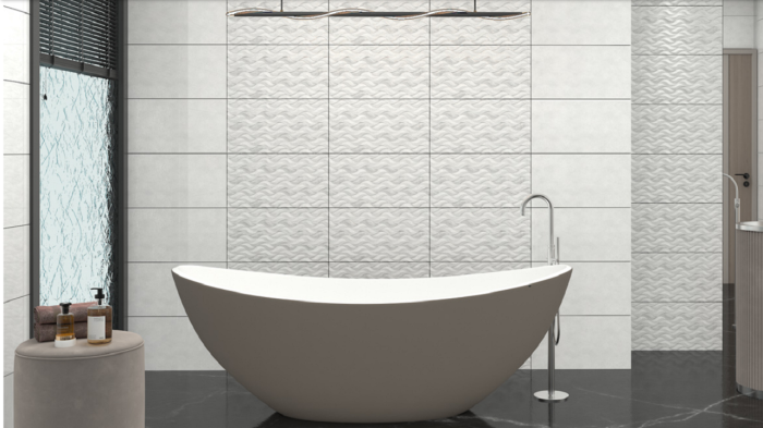 سرامیک طرح کانتونا طوسی روشن ابعاد-60*30-کاشی اطلس مهریز-Ceramic Cantona Atlas Tile